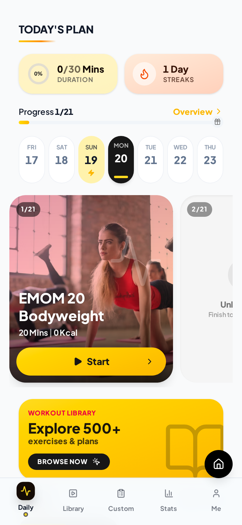 Exercise & movement
