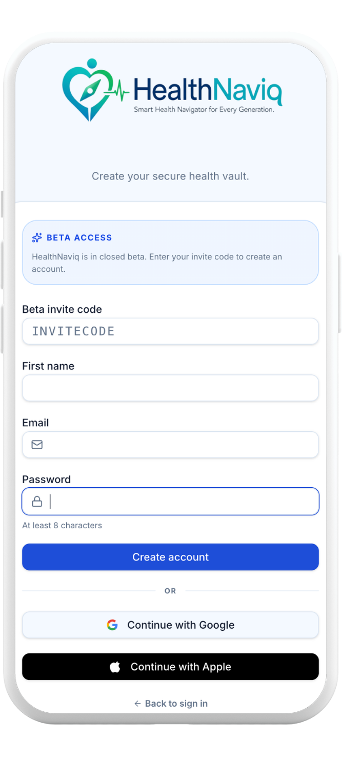 Create Account