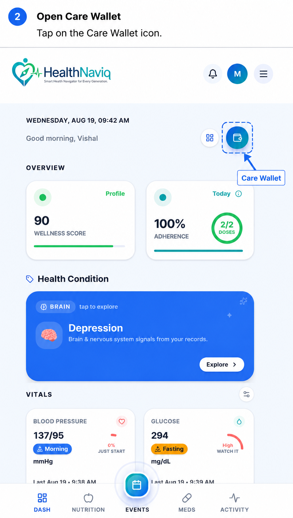Care Wallet
